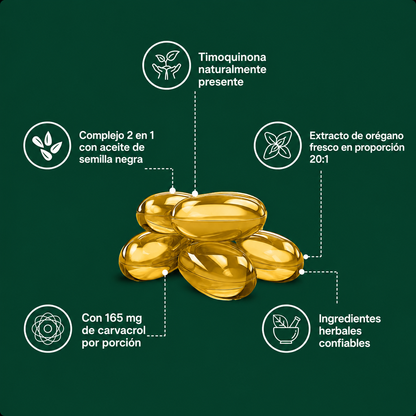 NUTRAFORTE Aceite de Orégano 6,000mg